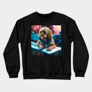 Cavoodle In The Park Crewneck Sweatshirt